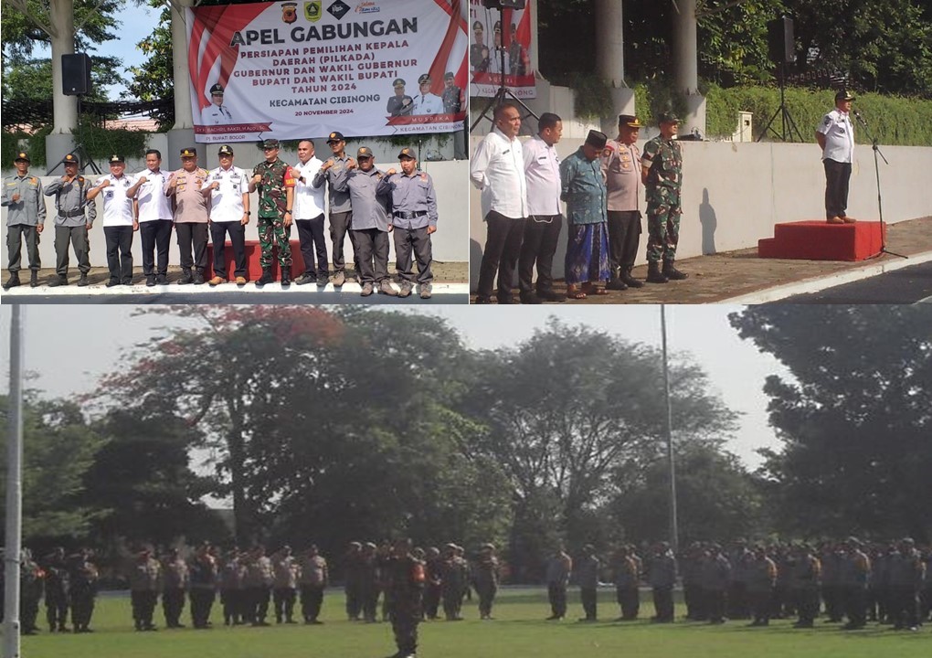 Apel Siaga Pilkada 2024 di Cibinong